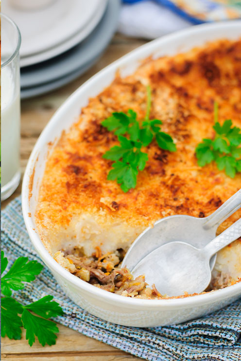 Parmentier minced meat