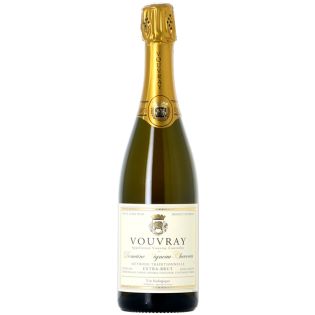 Vigneau Chevreau - Vouvray Méthode Traditionnelle Extra Brut (étiquette et contre-étiquette abimées)