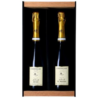 Champagne De Sousa - Coffret Cuvées des Caudalies Avize et Le Mesnil Grand Cru 2012 – Sku: 12192 – 3