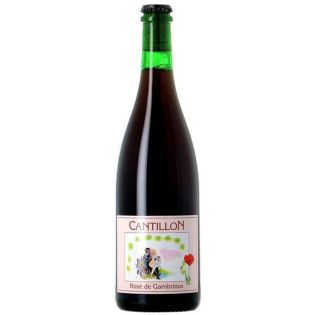 Bière Cantillon - Rosé de Gambrinus - 5° - Bouteille 75 cl – Sku: 13948 – 21