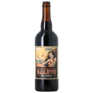 Bière Mont Salève - Black Indians Imperial Black IPA - 9° - Bouteille 75 cl – Sku: 14009 – 5