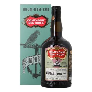 Rhum Compagnie des Indes - Guatemala 12 ans Darsa Cask Strenght