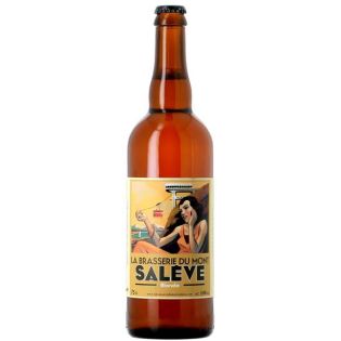 Bière Mont Salève - Blonde - 5.8° - Bouteille 75 cl (étiquette abimée)