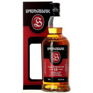 Whisky Springbank - Single Malt Campbeltown 12 ans Brut de Fût